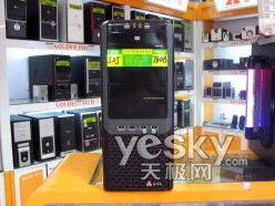 皮革工艺尊贵典雅 金河田7608b机箱上市